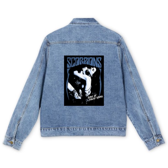 Discover Scorpions First Sting Men's Denim Jackets