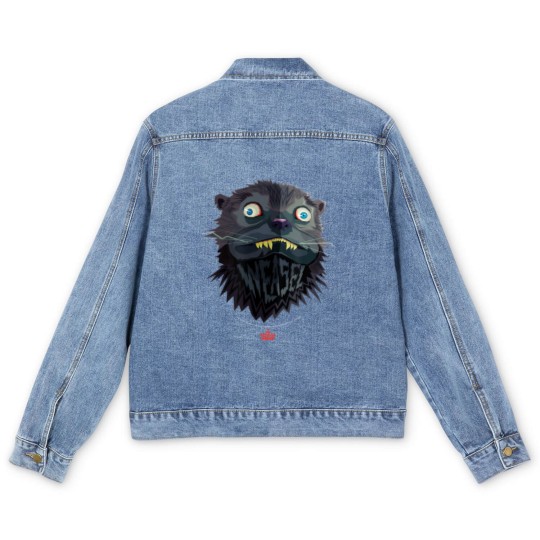 Discover The suicides Squad Big Weasel Logo Men's Denim Jackets