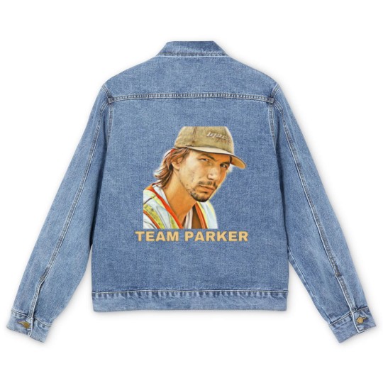 Discover Team Parker Gold Rush Triblend Men's Denim Jackets