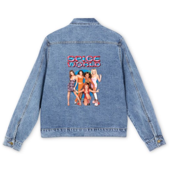 Discover Spice World Men's Denim Jackets Spice Girls Men's Denim Jackets