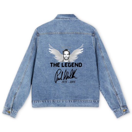 Discover The Legend Paul Walker Men's Denim Jackets