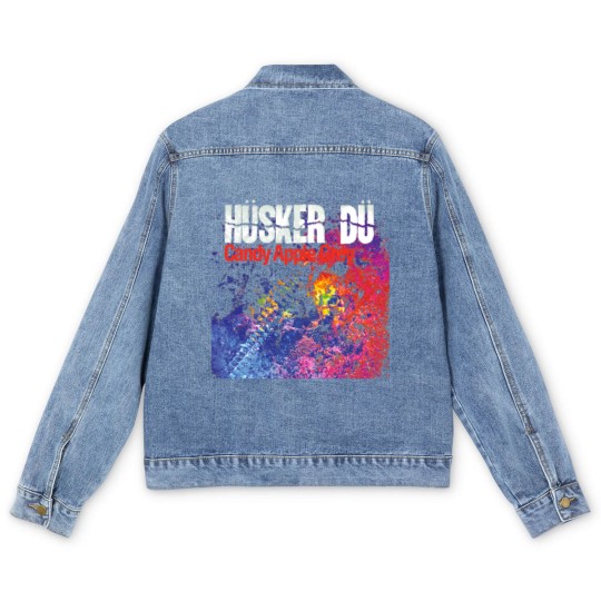 Discover HUSKER DU MUSIC PUNK Men's Denim Jackets