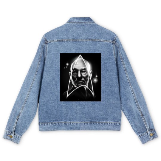 Discover THE CAPTAIN - Captain Picard - Men's Denim Jackets