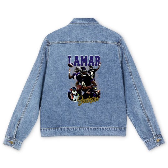 Discover Lamar Jackson Youth Men's Denim Jackets