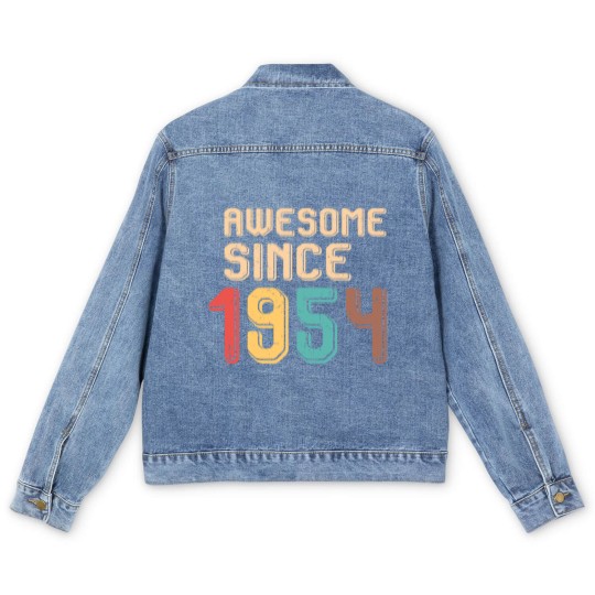 Discover Awesome Since 1954 - Awesome Since 1954 - Men's Denim Jackets