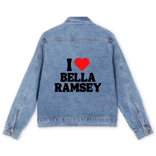 Discover Y2K Baby Men's Denim Jackets, Bella Ramsey, Movie TV Actor, 2000s Men's Denim Jackets