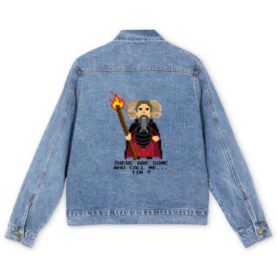 Discover Tim the Enchanter - Monty Python and the Holy Pixe Men's Denim Jackets