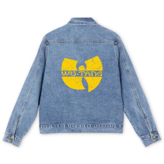 Discover Wutang with Text - Grunge - Wutang - Men's Denim Jackets
