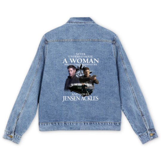 Discover Supernatural Men's Denim Jackets, Winchester Brothers Men's Denim Jackets, Supernatural Men's Denim Jackets