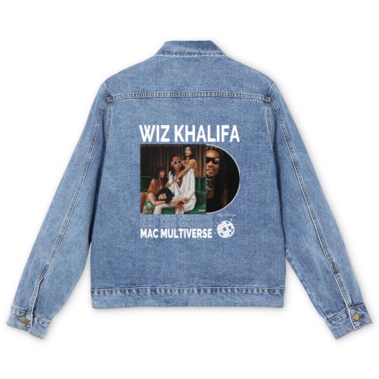 Discover Wiz Khalifa Rap Men's Denim Jackets, Vintage The National The Good Trip Tour 2023