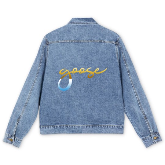 Discover The Goose American band goose the band merch tour (1) Men's Denim Jackets