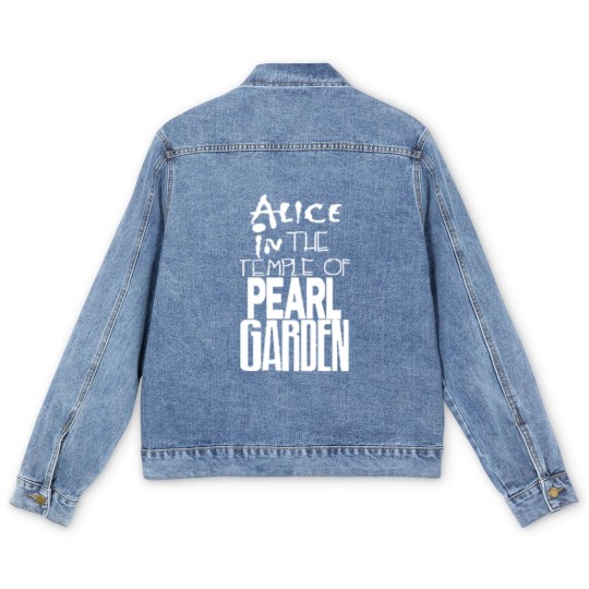 Discover Alice In The Temple Of Pearl Garden Men's Denim Jackets