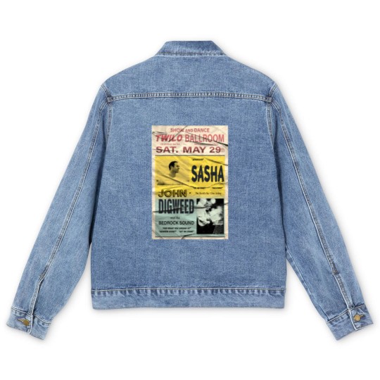Discover Sasha and John Digweed Twilo Retro Men's Denim Jackets