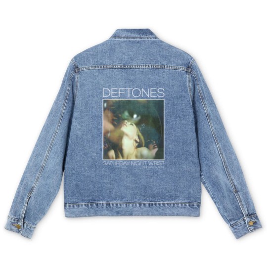 Discover Deftone Saturday Night Wrist The new Album Men's Denim Jackets, 90s Deftone Men's Denim Jackets