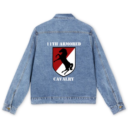 Discover 11th Armored Cavalry Regiment Men's Denim Jackets