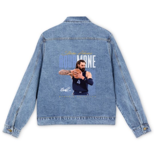 Discover Steven Adams - Steven Adams Memphis Grizzlies - Men's Denim Jackets
