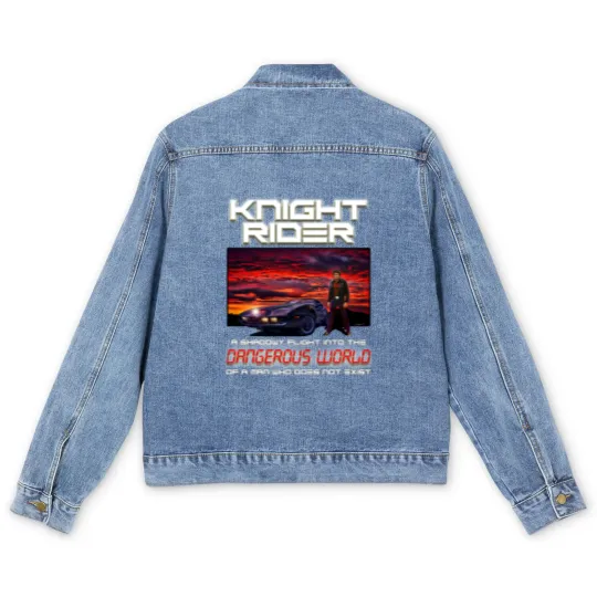 Discover Knight Rider Men's Denim Jackets