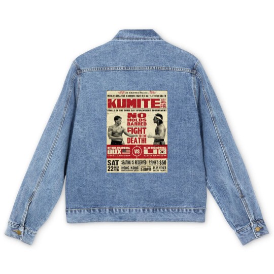 Discover Kumite Fight Men's Denim Jackets