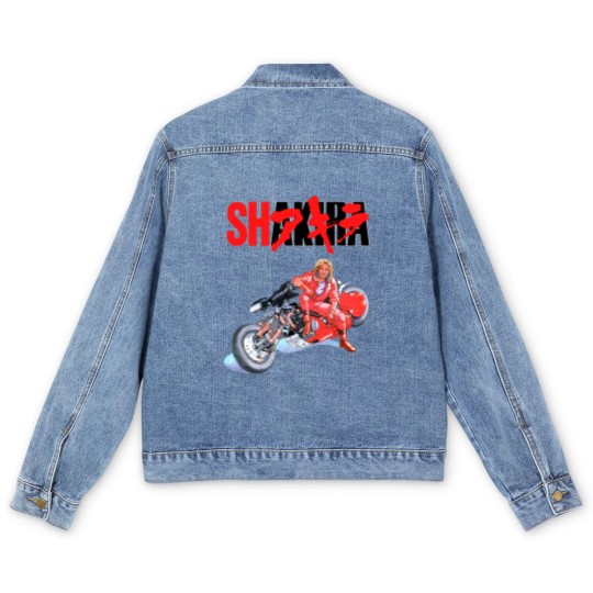 Discover Shakira Funny Anime Men's Denim Jackets / Men's Women's Size