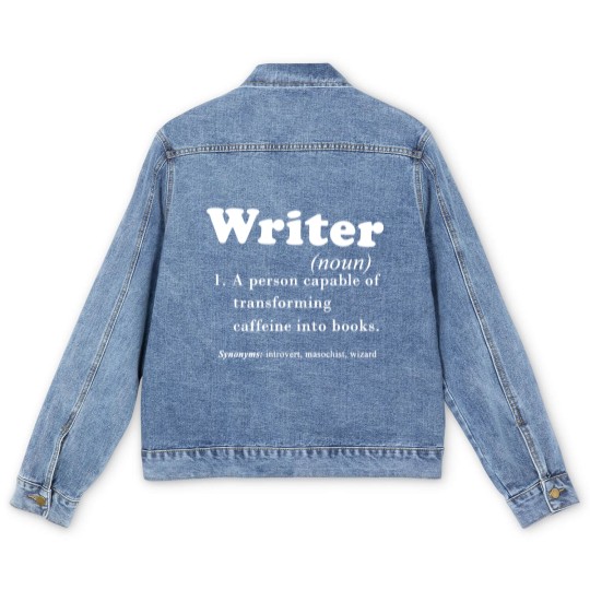 Discover Writer Men's Denim Jackets Men's Denim Jackets