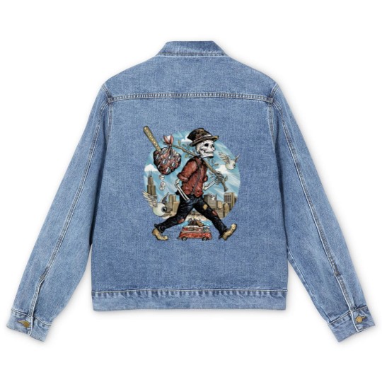 Discover Dead And Company Summer Tour , Dead Co The Final Tour 2023 Men's Denim Jackets