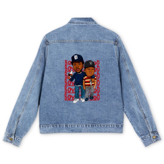 Discover Boyz n The hood Men's Denim Jackets, Doughboy Men's Denim Jackets, Ice Cube Men's Denim Jackets, 90s movie Men's Denim Jackets