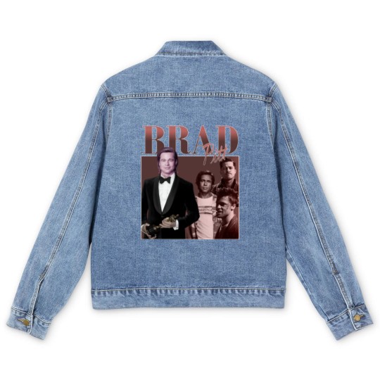 Discover Brad Pitt Men's Denim Jackets | Brad Pitt Fight Club Men's Denim Jackets