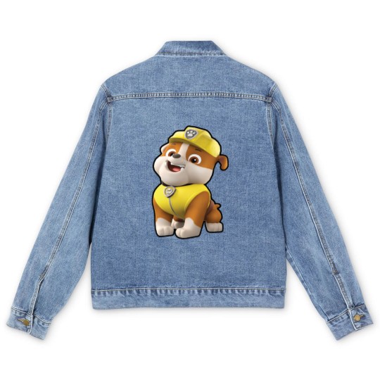 Discover PAW-Patrol Rubble Men's Denim Jackets
