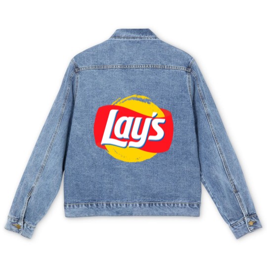 Discover Lays Snack Men's Denim Jackets