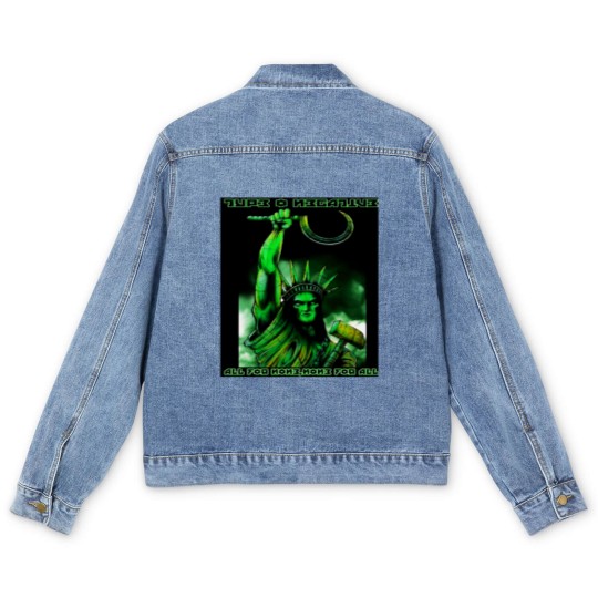 Discover Proud  Type O Liberty Negative 2020 All For None Pratiwi Christmas Men's Denim Jackets