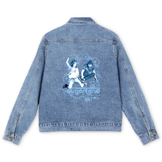 Discover Sugarland tour navy Men's Denim Jackets large Men's Denim Jackets
