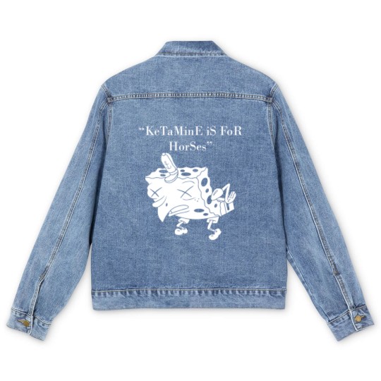 Discover Ketaminee Is for Horses Ketaminee Is for Horses Men's Denim Jackets