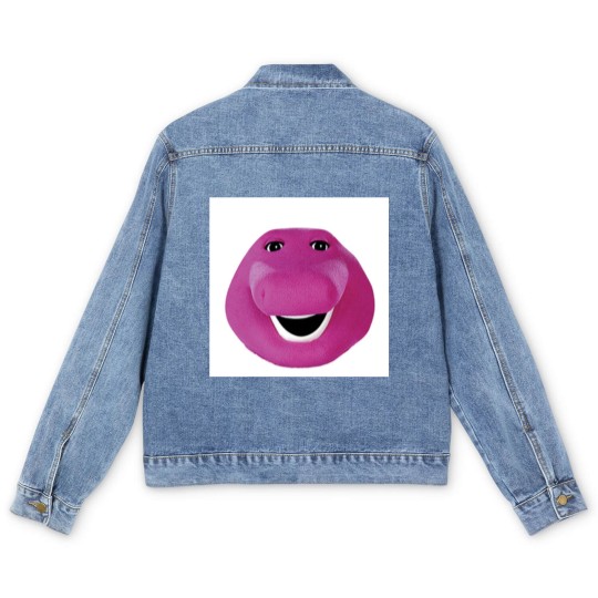 Discover Barney Face Men's Denim Jackets