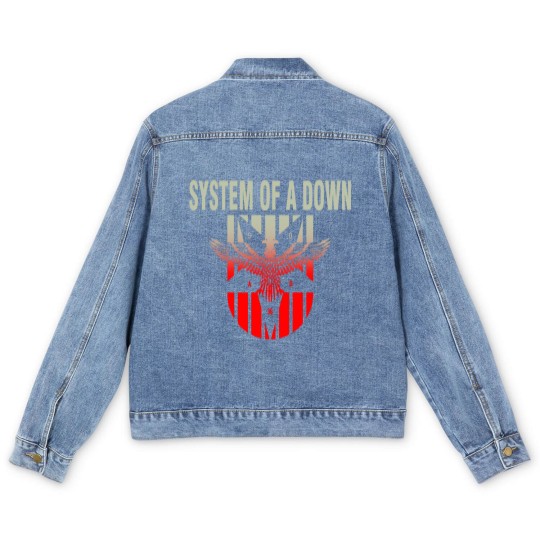 Discover System off System off System off Men's Denim Jackets