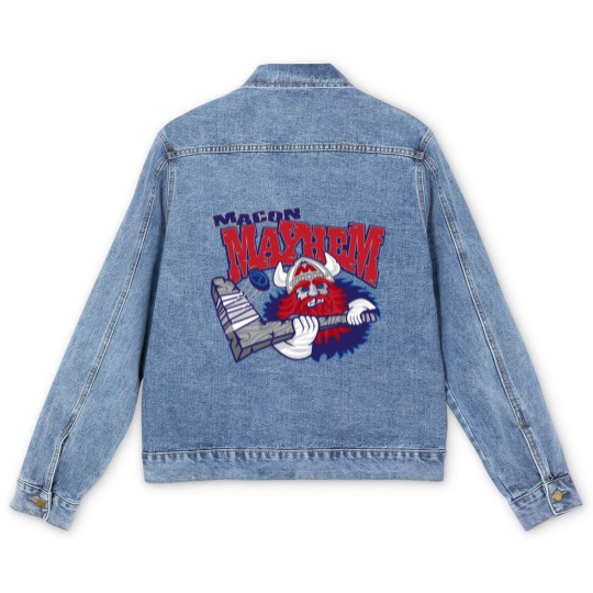 Discover Macon-Mayhem-Premium Men's Denim Jackets