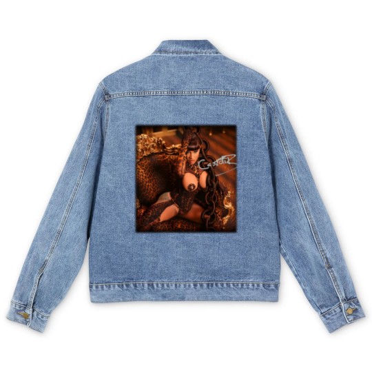 Discover Cardi B Signed Men's Denim Jackets, Vintage Cardi B Men's Denim Jackets, Cardi B Men's Denim Jackets,