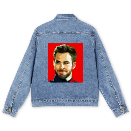 Discover chris pine - Chris Pine - Men's Denim Jackets