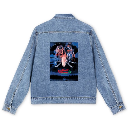 Discover A Nightmare On Elm Street 3 Men's Denim Jackets