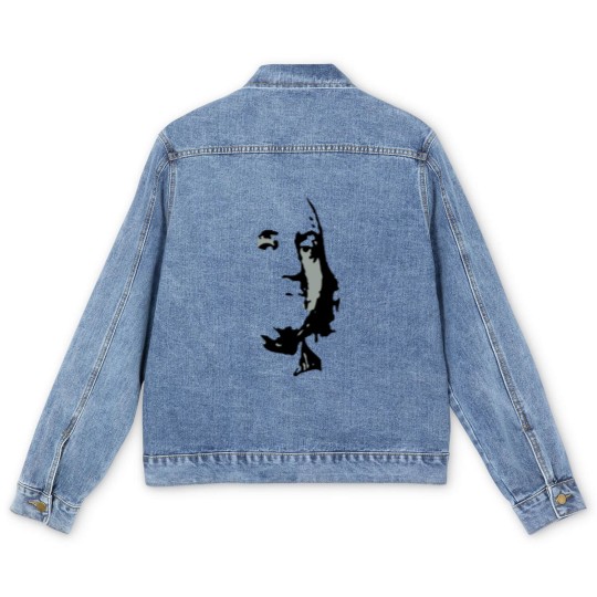 Discover Ben Franklin Half Face Men's Denim Jackets