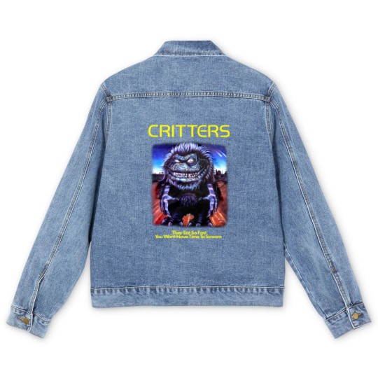 Discover Critters Unisex Gift For You Men's Denim Jackets