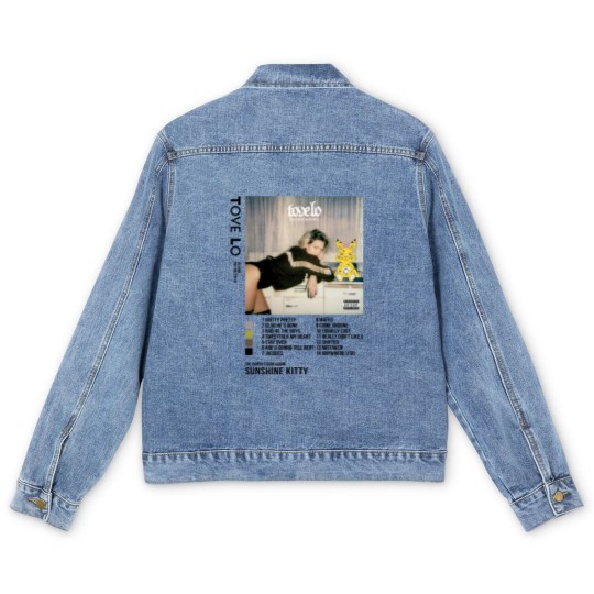 Discover Tove Lo Sunshine Kitty Album  Poster Men's Denim Jackets