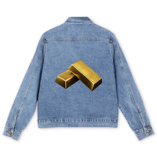 Discover Shiny Gold Men's Denim Jackets
