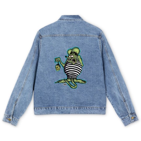 Discover Rat Fink - Rat Fink - Men's Denim Jackets