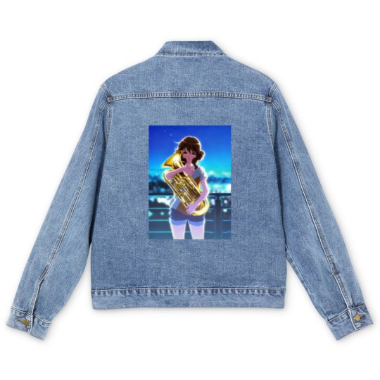 Discover Hibike Euphonium - Oumae Kumiko Men's Denim Jackets