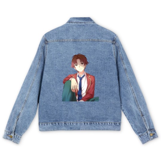 Discover Classroom of the Elite Ayanokouji v2compressed Men's Denim Jackets