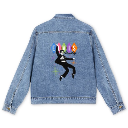 Discover Elvis Presley, Elvis Presley 2022 Movie for Men's Denim Jackets, Gift for Elvis lovers, Elvis Presley Men's Denim Jackets