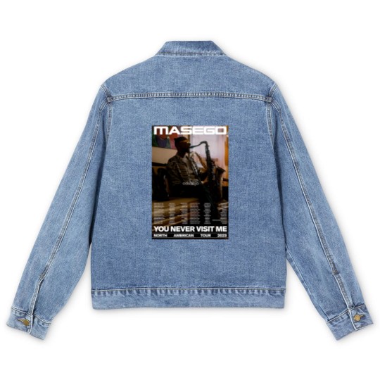 Discover Masego You Never Visit Me Tour 2023 dodson1 | Essential Men's Denim Jackets