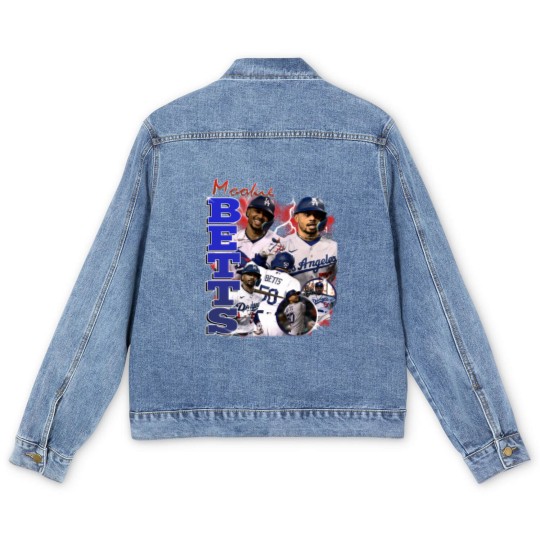 Discover Vintage Mookie Betts Men's Denim Jackets