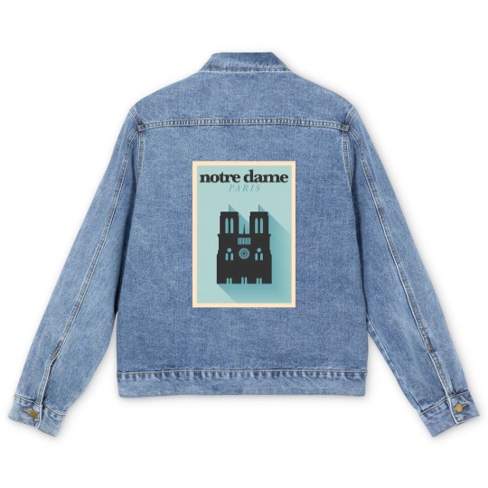 Discover ND Paris Poster Design - ND - Men's Denim Jackets