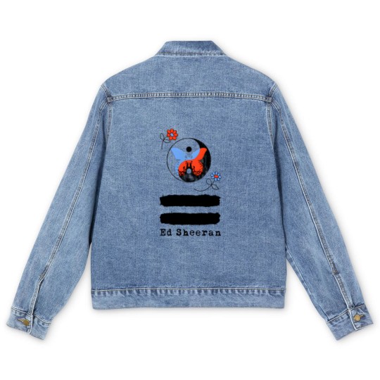 Discover 123 EdSheeran Divide Sheeran Subtract Sheeran Equals Sheeran Sheeran Ed Plus Sheeran 999 Men's Denim Jackets